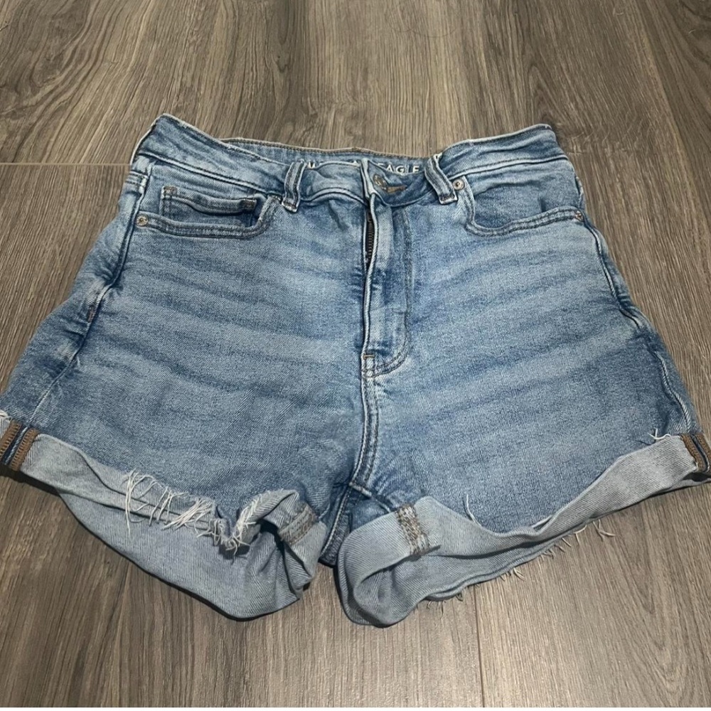 American Eagle Outfitters Light Blue Denim Shorts